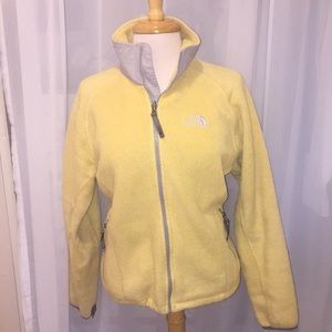 The North Face Yellow Fleece EUC 🐝 Size Small